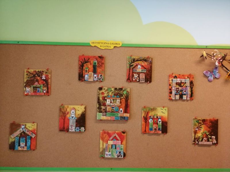 Galeria plastyczna 6 latków